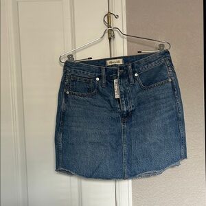 Madewell Blue Denim Skirt